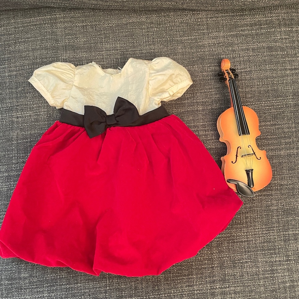 Battat Formal Dress & Violin - Fits 18" Dolls